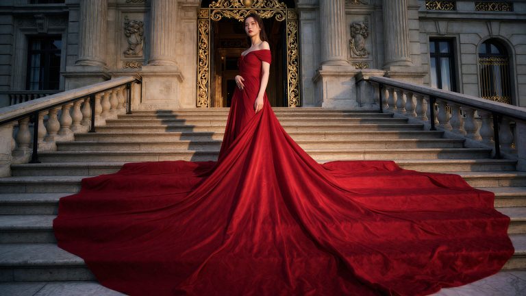 The Red Couture — AI Motion Centre | Malaysia AI Photography & Video